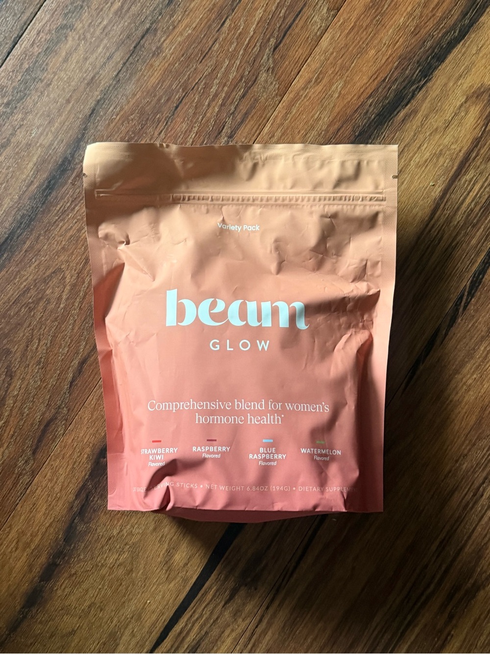 beam Glow variety pack 30 singles - 4 flavors